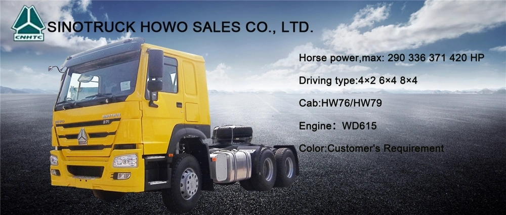 6*4 Tactor Truck Low Price for Sale Sinotruk HOWO