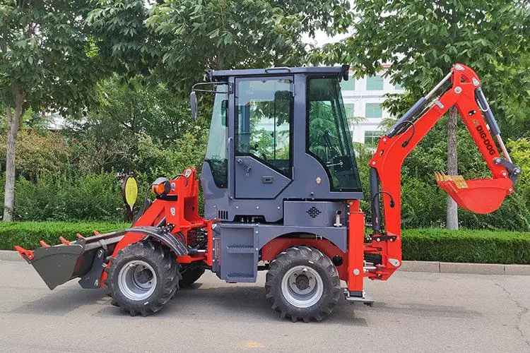 China Brand Mini Cheap 2 Ton 2.5 Ton 3 Ton Excavator Productwheel Backhoe Loader