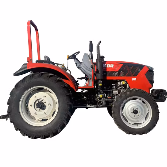 90HP 4*4 Agricultural /Farm/Garden/ Farm Tractor/Rice Harvester/Plow for Cheap Price