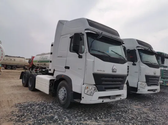 2016 anos HOWO CNG Tator Truck usou cabeça de caminhão A7