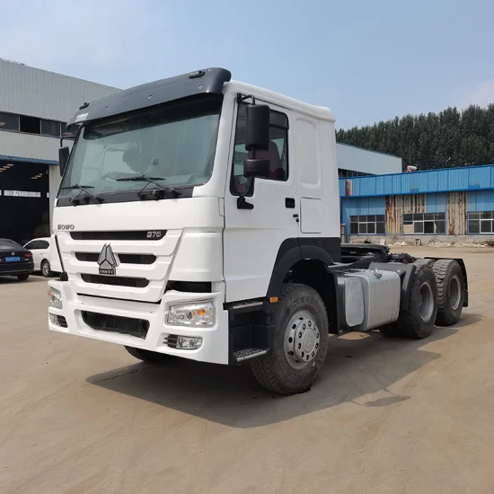 Sinotruck HOWO LHD Rhd 371 HP 6X410 Rodas Caminhão Tator Cabeça de Reboque