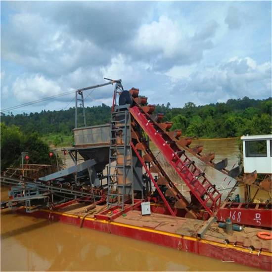 Equipamento portátil de mineração de ouro no rio usado no rio