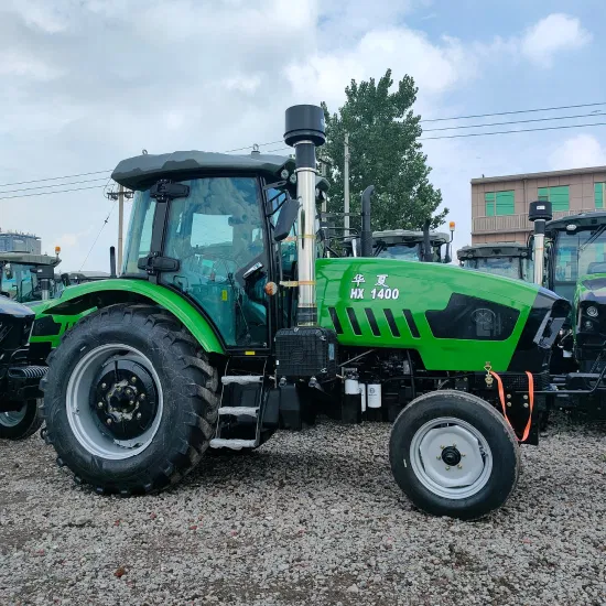 120HP 4X4 Sistema Hidráulico Tratores Agrícolas Início Elétrico Venda Quente