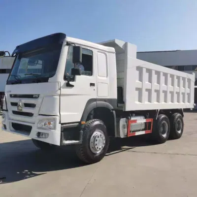 Caminhão basculante usado HOWO 6*4 10 rodas HOWO 371 375 Sinotruk basculante de segunda mão feito em 2020 preço barato