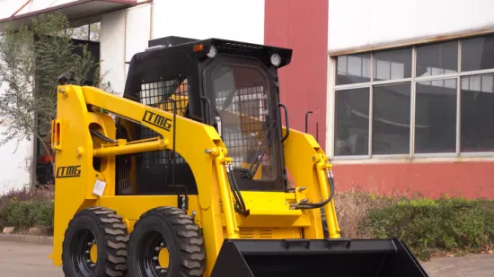 Venda quente 500kg 1500kgs 75HP China Mini Minicarregadeira com preço de fábrica